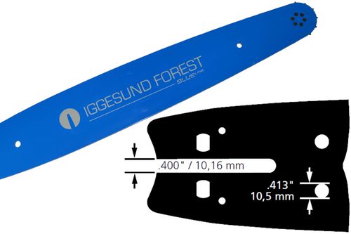 Harvestorová lišta IGGESUND BLUE Line 2700, 80cm, 2mm, .404"