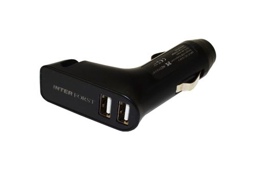 USB nabíječka do auta - s řezáčkem bezpečnostních pásů