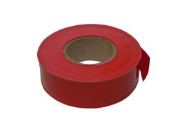 Vyznačovací červená páska PE 25 mm /100 m